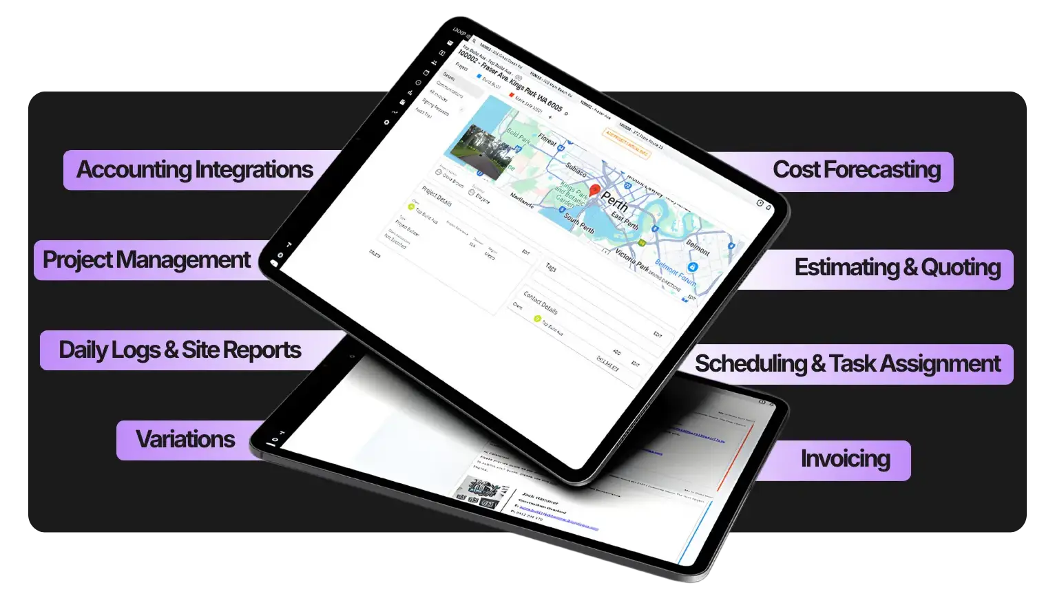 Software showcase banner