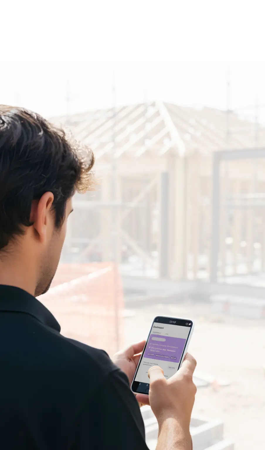 slider image - person with mobile