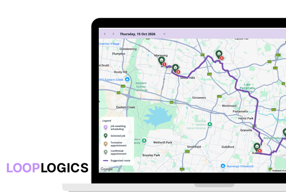 Loop Logics dispatch job management
