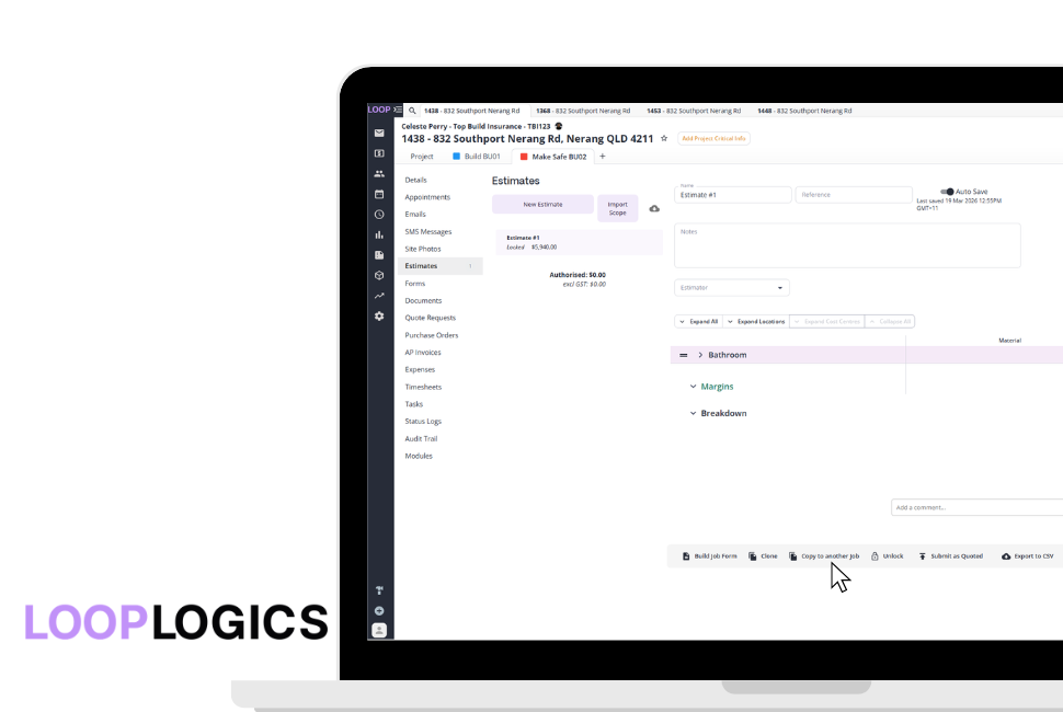 Loop Logics Easy Quote Duplication